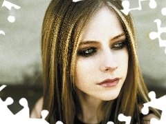 Avril Lavigne, Eyes, The look, green ones