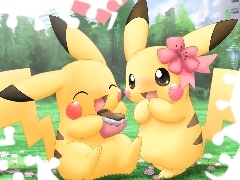 Pikachu, love