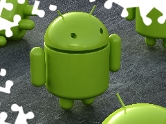 Android, Green, M&Ms mate