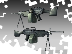 M249 SAW, graphics