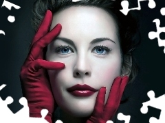 Women, Gloves, Liv Tyler, make-up