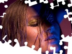 Kate Moss, make-up