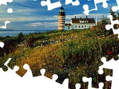 maritime, sea, Lighthouse