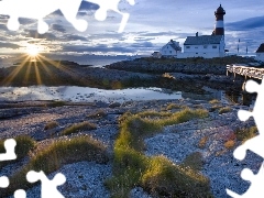 rays of the Sun, Lighthouse, maritime