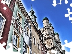 Poznań, apartment house, Old Market, town hall