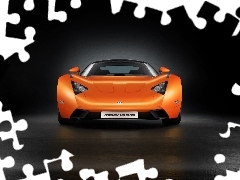 Mask, Orange, Marussia B1