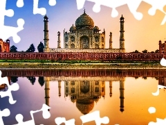 Taj Mahal, Indian, mausoleum