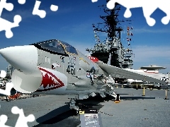 Vought F-8 Crusader, aircraft carrier, USS Midway