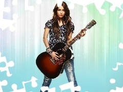Miley Cyrus, Guitar