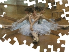 vicente romero redondo, ballerina, Mirror, Women