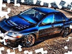 Mitsubishi Lancer, water