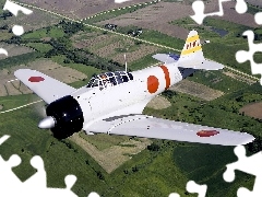 plane, Mitsubishi A6M Zero