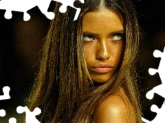face, Adriana Lima, model
