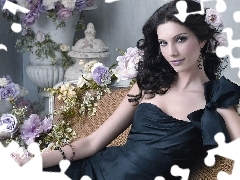 Flowers, Teresa Moore, model