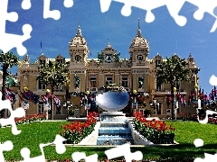 palace, Monte Carlo, Monaco, Garden