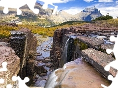 canyon, National Park, Montana