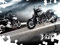 Yamaha V-Max, motor-bike