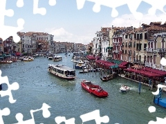 motorboat, Italy, Venice