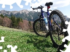 Bike, Mountains