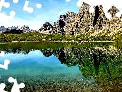 Mountains, beatyfull, lake