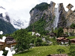 Switzerland, ##, mountains, Town