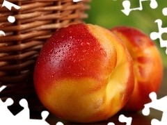 Two, nectarines