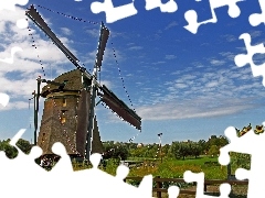 Netherlands, Windmill, Windmill