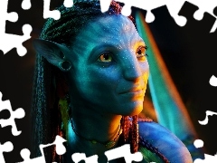 Neytiri, Avatar, Face