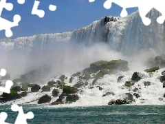 View, waterfall, Niagara Falls