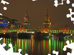 Night, Towers, Berlin