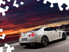 White, Nissan GTR Egoist