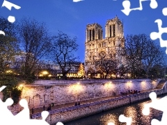 France, Notre Dame, Paris, chair