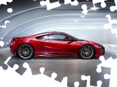 red hot, Honda, NSX