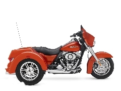 opening, Harley Davidson Street Glide Trike, aerial