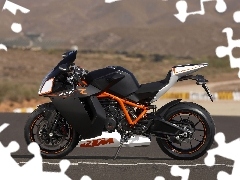 frame, KTM RC8, Orange