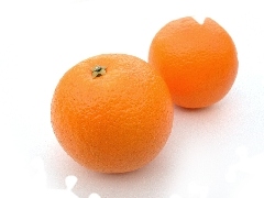 Two, orange