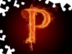 Big Fire, letter, P