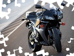 Honda CBR600RR, Silver, painting, black