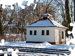 Park, Poznań, White, Home, small