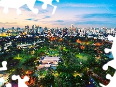 Thailand, Town, Park, Bangkok