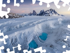 Mountains, El Chalten, Patagonia, winter, Chile