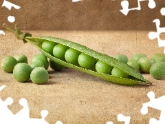 pea, pod, green