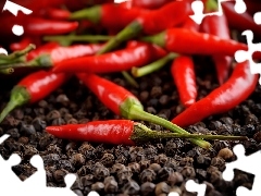 Hot, Chilli, pepper, pepper