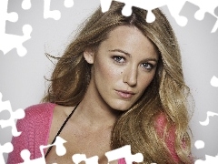 Sweater, Blake Lively, Pink