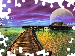 sea, Home, Planet, pier