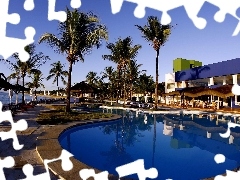 Palms, Hotel hall, Pool