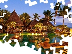 Mauritius, Restaurant, Pool, holiday