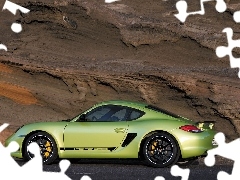 green ones, Porsche Cayman