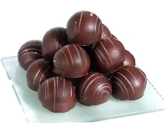 round, pralines