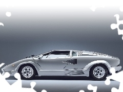 Lamborghini Countach, Left, profile